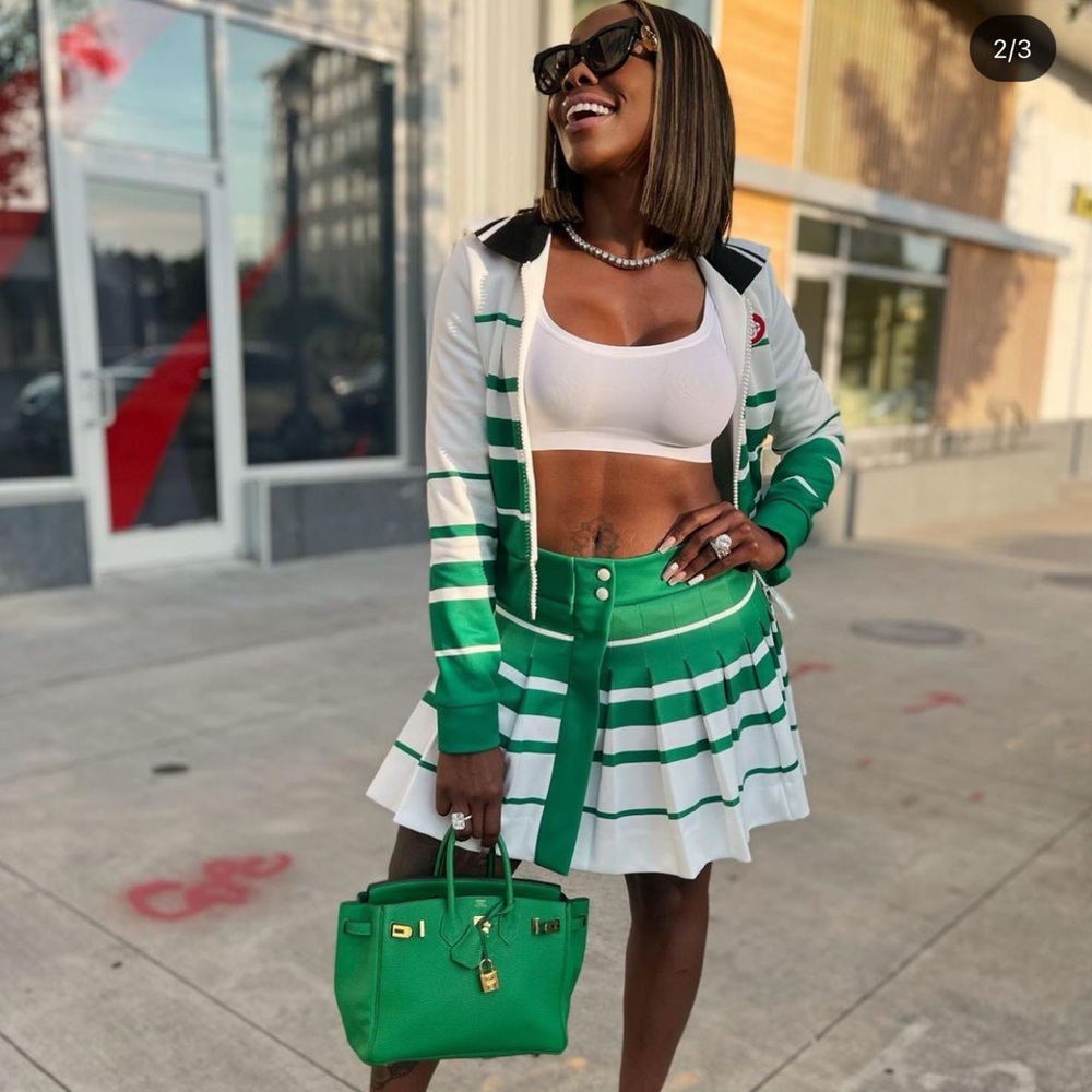 Casablanca Expo tennis skirt